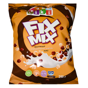 Хрустящие глазированные шарики микс "FIX MIX" 250гр