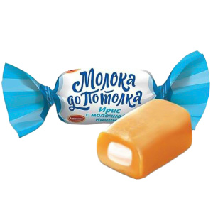 Ирис с начинкой "МОЛОКА ДО ПОТОЛКА"