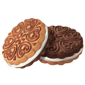 Внучка со сливочным кремом двухцветное