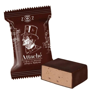 Конфеты "Атташе" со вкусом десерта "Брауни"