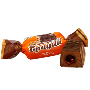 Конфеты помадно-молочные Шоколадный брауни