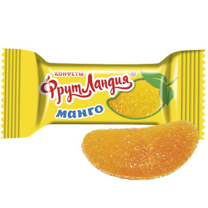 Конфеты желейные "Фрутландия" со вкусом манго