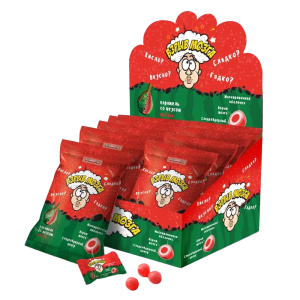 Взрывная карамель (ВЗРЫВ МОЗГА) со вкусом арбуза, колы 8гр