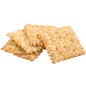 "КАРАМЕЛЬНОЕ" с отд. глазурью (в БЕЛОМ ДЕКОРЕ)