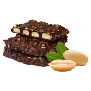 Печенье "Chocoline" глазированное с арахисом