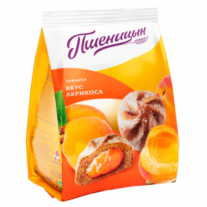 Пряники вкус АБРИКОСА 200гр