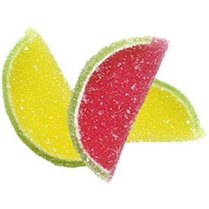 Мармеладные дольки "Ассорти" с арбузно-дынным вкусом