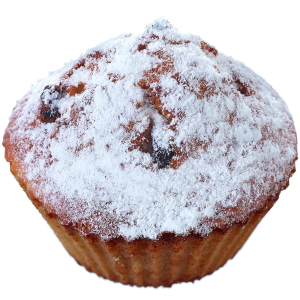 Кекс с изюмом 