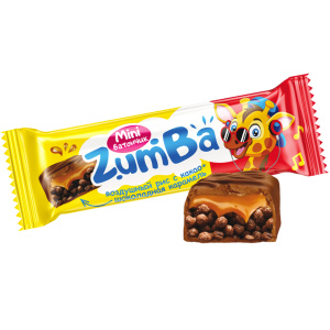 Конфеты глаз. "Zumba" с рисовыми шариками