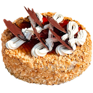 Торт Карамельный с черносливом