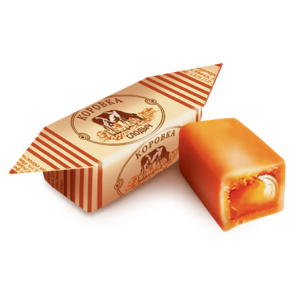 Конфеты молокосодержащие неглазированные "Коровка"