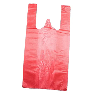 Пакет ПЭНД типа Майка (розовый)