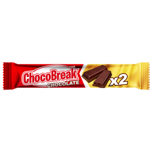 Печенье сдобное "Choco Break" с шоколадом и шоколадно-ореховой начинкой 40гр