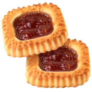 Десерт длительного срока хранения "Сдобное лукошко" вишня-черешня