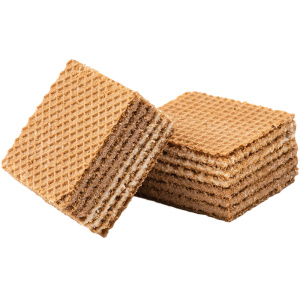 Вафли с жировой начинкой "Минутки африканские" со вкусом вареной сгущенки