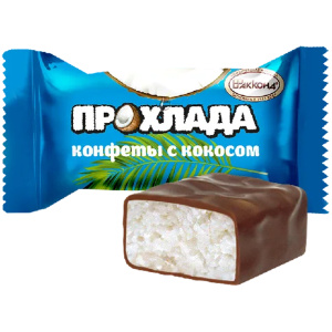Конфеты "Прохлада" с кокосом