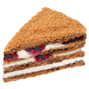 Пирожное Вишневый Медовик