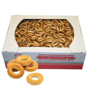 Сушки Кусарики MAXI с фруктозой 1с вес 3 кг (МХП х/з Автомат)