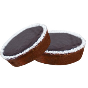 Сладости мучные "Тарт кокосовый" 