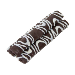 Батончики хрустящие В ТЕМНОЙ глазури декорированные