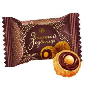 Конфеты "Золотой Сувенир" с шоколадной начинкой