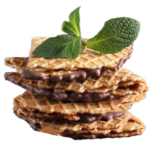 Пирожные "Тип-топ" с молочной кондитерской глазурью