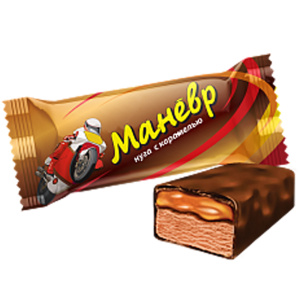 Конфеты "Маневр" нуга с карамелью