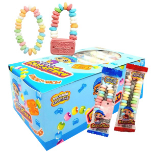 Сахарная конфета Веселый сюрприз (Браслетики+часики) 12г
