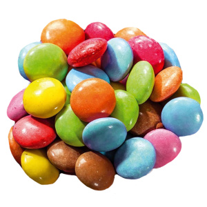 Драже молочное с какао в сахарной глазури "Пти Бон"