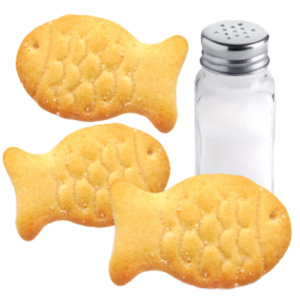 Крекер Здрава стайка рыбок с солью (для детского питания)