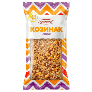 Козинак МИКС (арахис,кунжут,лен) "Азовчанка" 150гр