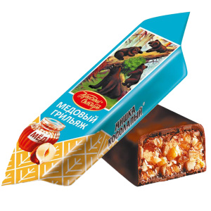 Конфеты "Мишка Косолапый" Медовый грильяж