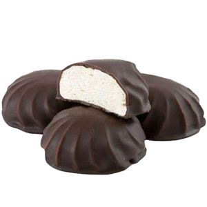 Зефир ГЛАЗИРОВАННЫЙ с ароматом ванили