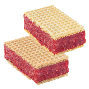 Вафли со вкусом вишни