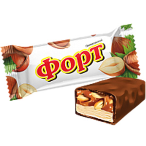 Конфеты "Петровский форт" нуга с карамелью и орехами