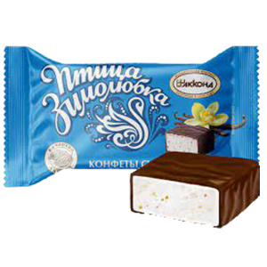 Конфеты суфле "Птица Зимолюбка"