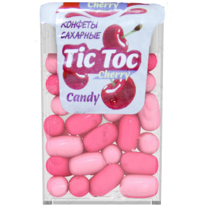 Конфеты сахарные "Tic Toc" 12гр