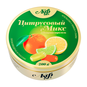 Карамель леденцовая "Цитрусовый микс" 200гр