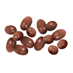 Драже ядровое "Арахис в порошке какао"