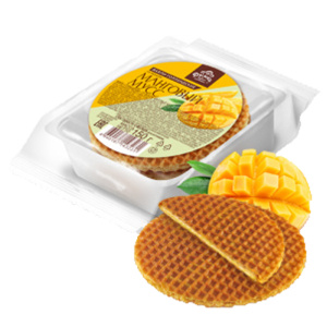 Вафли "Голландские" со вкусом манговый мусс 150гр