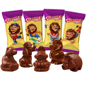 Конфеты шоколадные "Лёвушка детям "Чудо-звери"