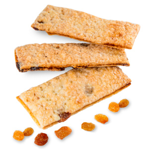 Изделия хлебобулочные длительного хранения "Палочка слоеная с изюмом"