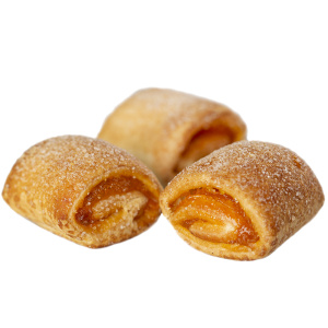 СЛОЕНЫЕ РУЛЕТИКИ со вкусом АПЕЛЬСИНА