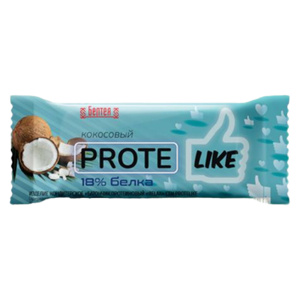 Батончик кокосовый (изделие кондитерское) PROTELIKE, 40 г/21 шт