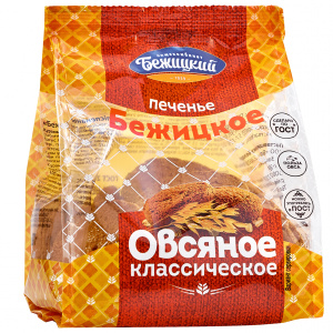 Печенье овсяное "Бежицкое" Классическое 380гр