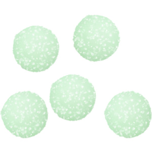 Драже сахарное "Мятное"