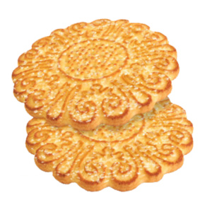 Печенье сахарное "Кружева Василисы с сахаром"