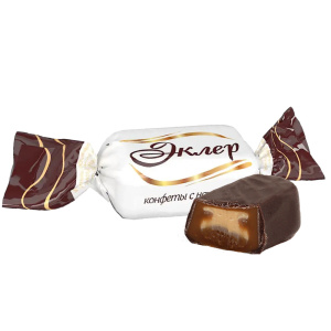 Конфеты помадно-молочные Эклер de luxe