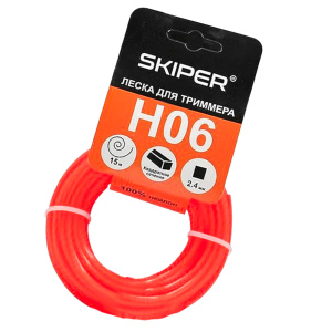 Леска для триммера "SKIPER" H27