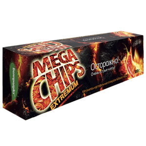 Мегачипсы картофельные "EXTREMUM" со вкусом тайского перца 100г